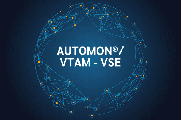 product name on an abstract blue and yellow background