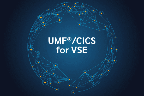 product name on an abstract blue and yellow background