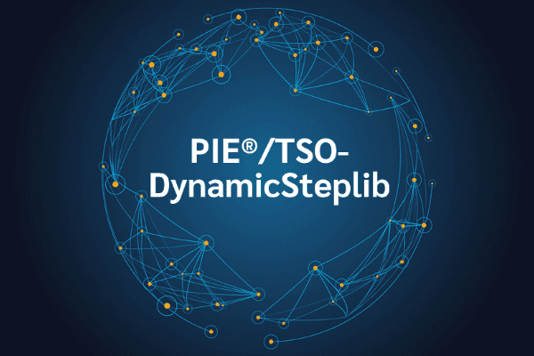 product name on an abstract blue and yellow background