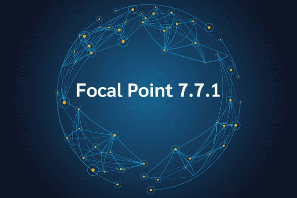 product name on an abstract blue and yellow background