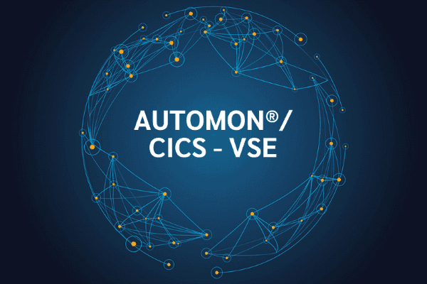 product name on an abstract blue and yellow background