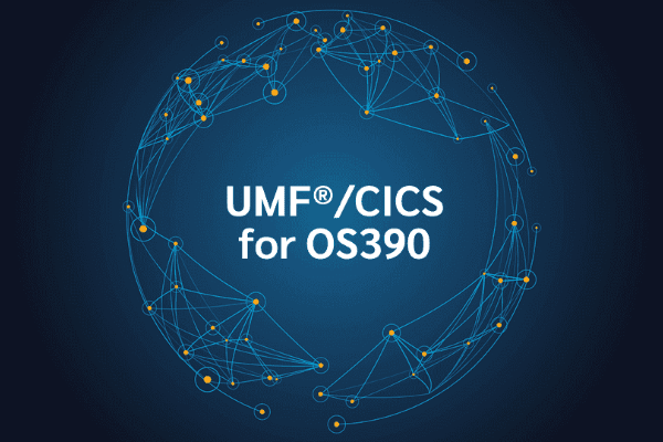 product name on an abstract blue and yellow background