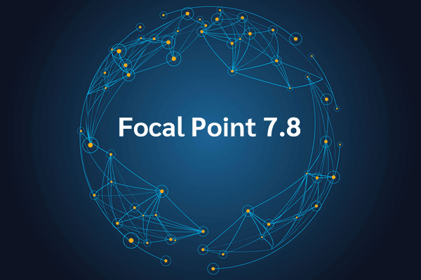 product name on an abstract blue and yellow background