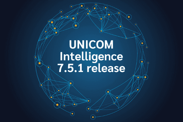 product name on an abstract blue and yellow background